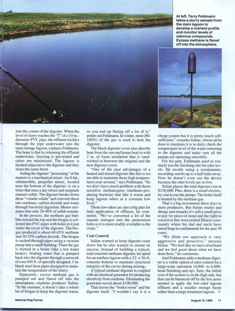 National Hog Farmer — Technical deep-dive on lagoon cover performance and methane reduction