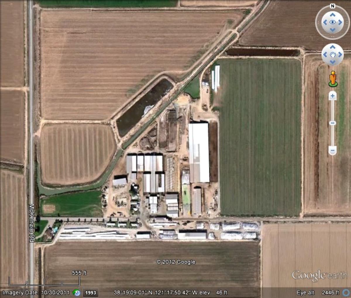 VanWarmerdam Dairy — Galt, CA project site